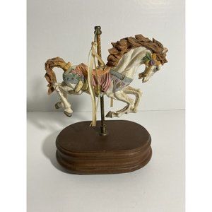 Vintage Albert Price Products Musical Carousel Horse Please Read